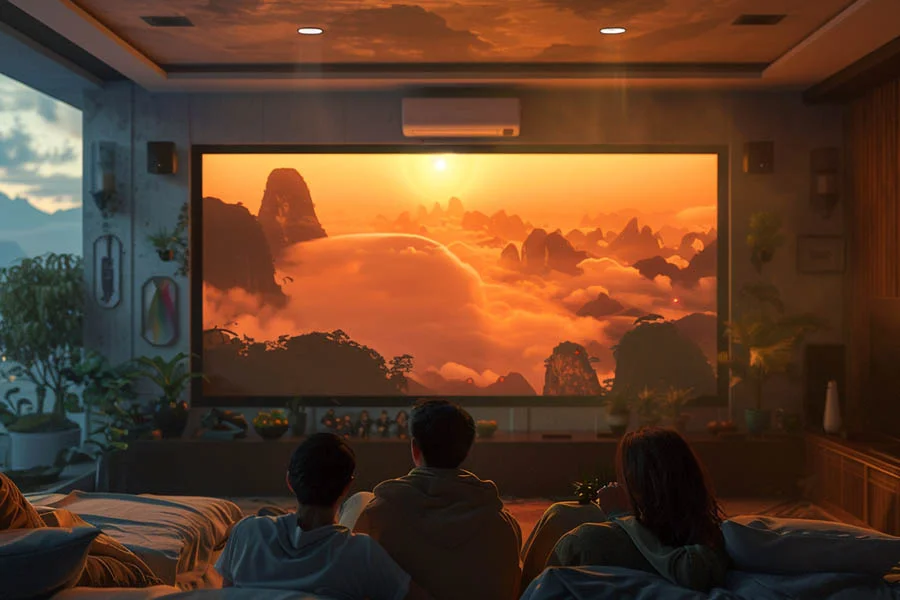 led 4k projector